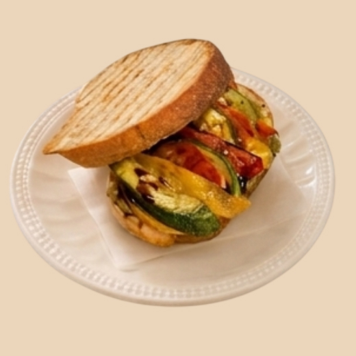 Grilled Vegetable & Hummus